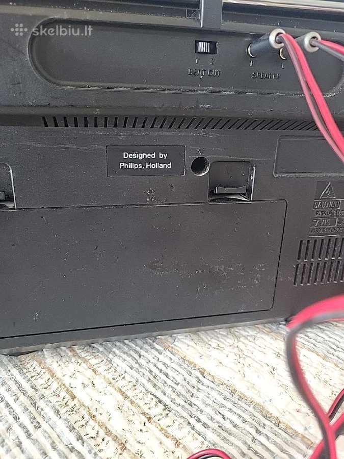 Philips Aw7550 dviejų kasečių magnetola - nuotraukos Nr. 2