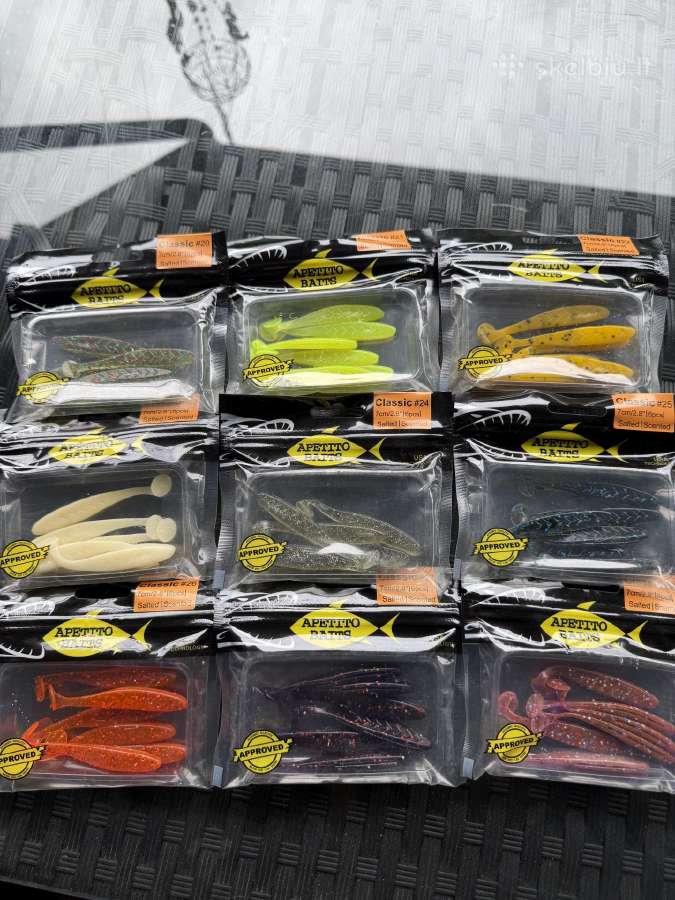 Žvejybiniai guminiai masalai Apetito Baits - nuotraukos Nr. 2
