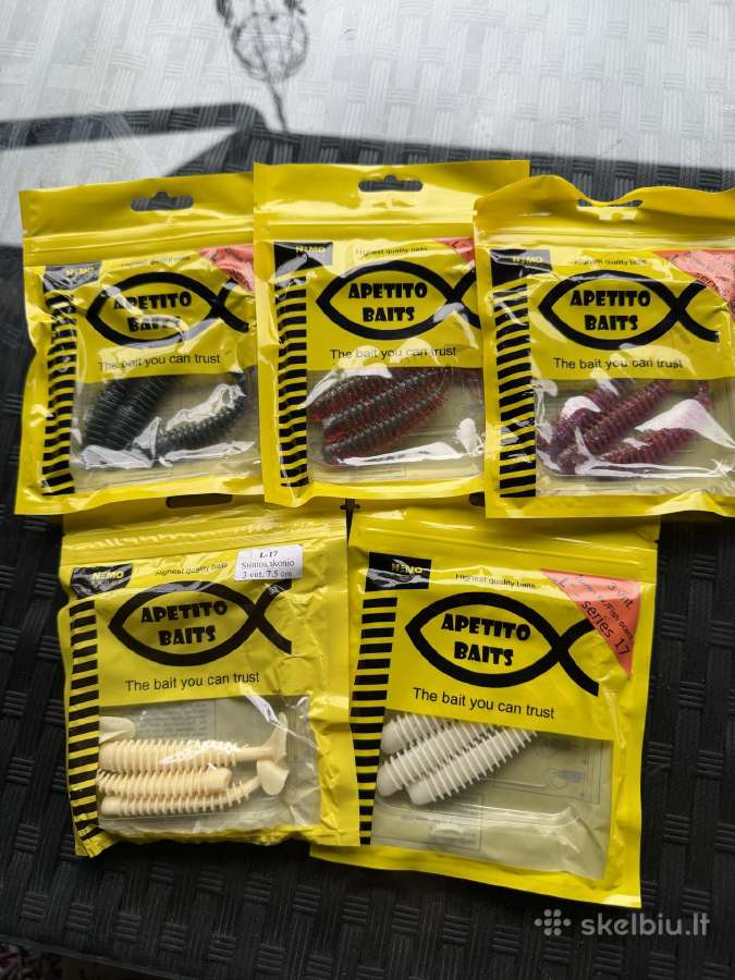 Žvejybiniai guminiai masalai Apetito Baits - nuotraukos Nr. 6