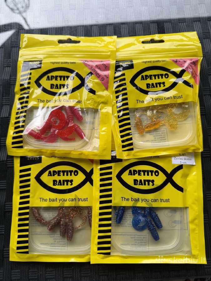 Žvejybiniai guminiai masalai Apetito Baits - nuotraukos Nr. 7