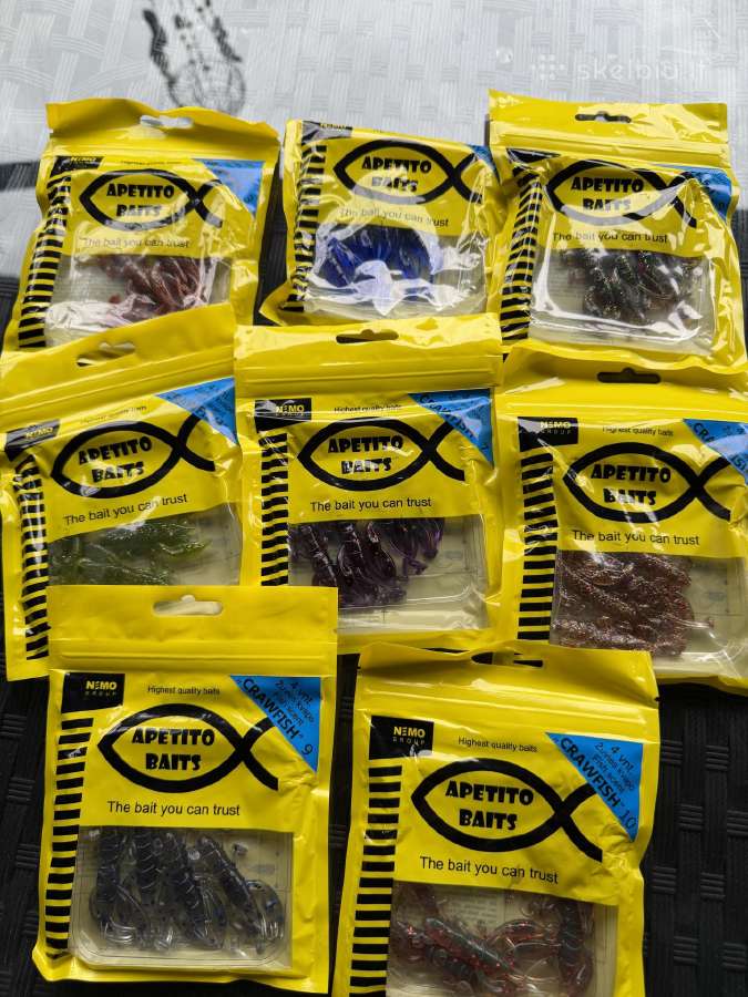 Žvejybiniai guminiai masalai Apetito Baits - nuotraukos Nr. 10