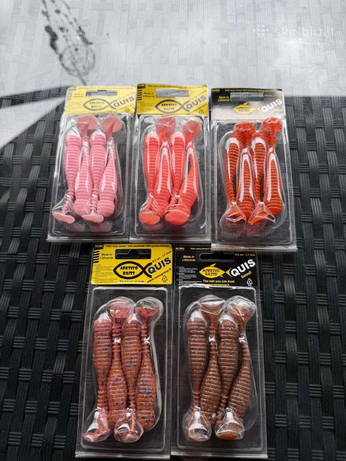 Žvejybiniai guminiai masalai Apetito Baits - nuotraukos Nr. 11