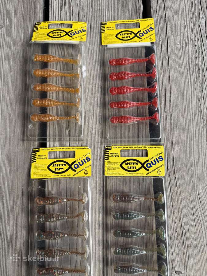 Žvejybiniai guminiai masalai Apetito Baits - nuotraukos Nr. 14