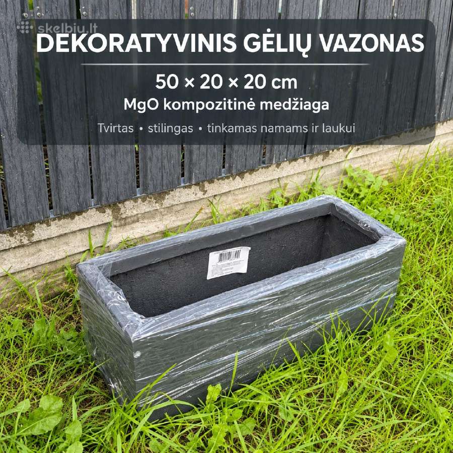 Įvairaus dydžio vazonai laukui ir namams. - nuotraukos Nr. 4