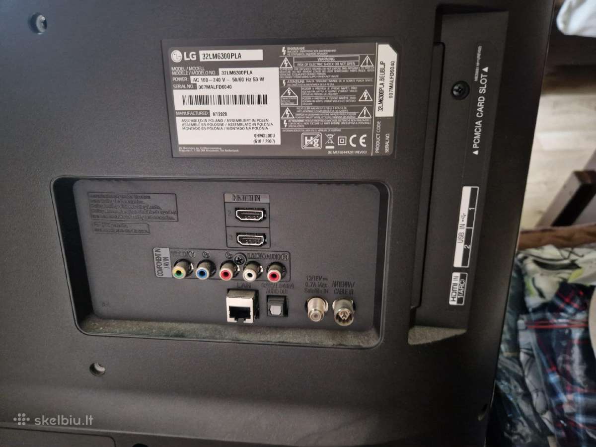 LG 32 smart TV with bought app - nuotraukos Nr. 3