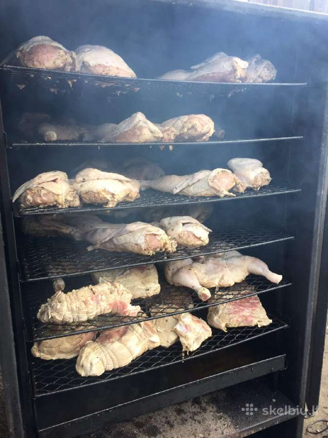 Rūkykla Royal Grill500l Pro, rūkymas-vytinimas-bbq - nuotraukos Nr. 9