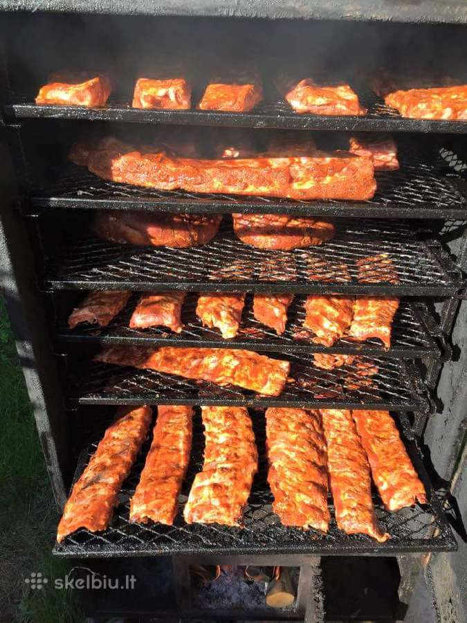 Rūkykla Royal Grill500l Pro, rūkymas-vytinimas-bbq - nuotraukos Nr. 11