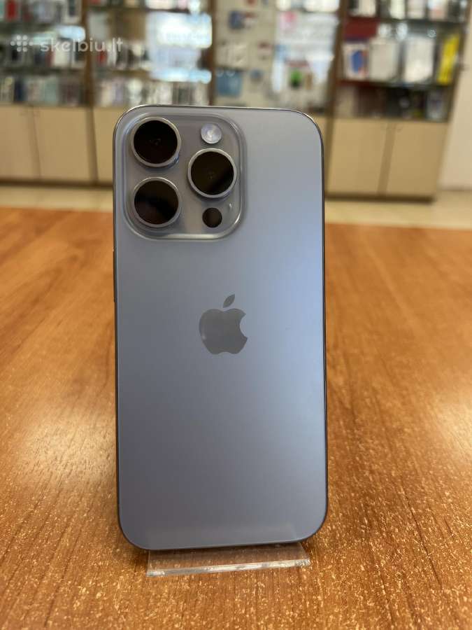 Apple iPhone 15 Pro 128 GB (naudotas) - nuotraukos Nr. 3