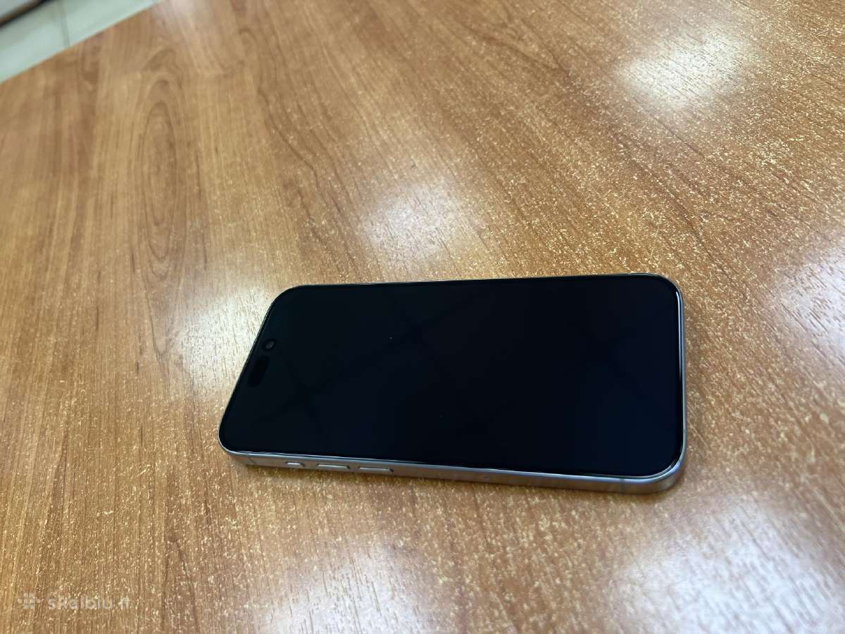 Apple iPhone 15 Pro 128 GB (naudotas) - nuotraukos Nr. 6