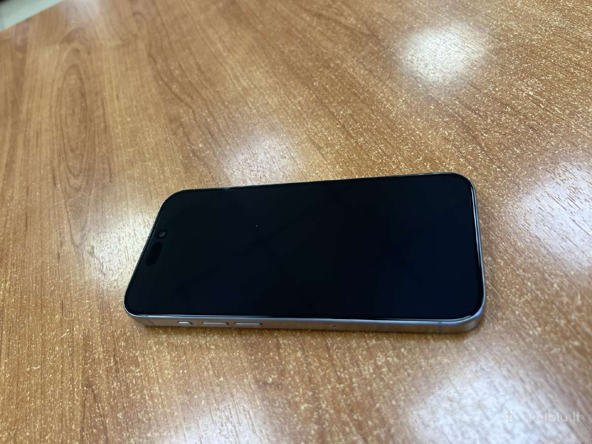 Apple iPhone 15 Pro 128 GB (naudotas) - nuotraukos Nr. 7