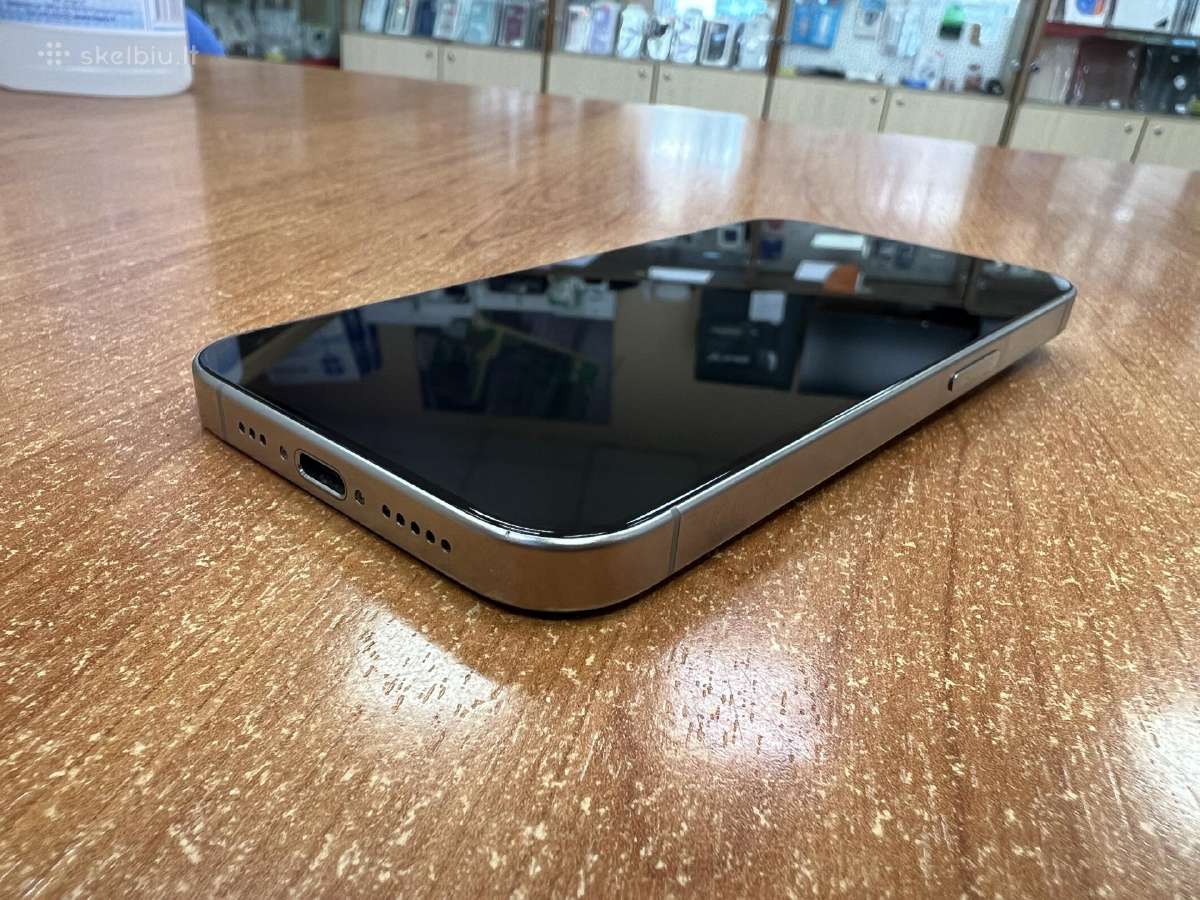 Apple iPhone 15 Pro 128 GB (naudotas) - nuotraukos Nr. 10