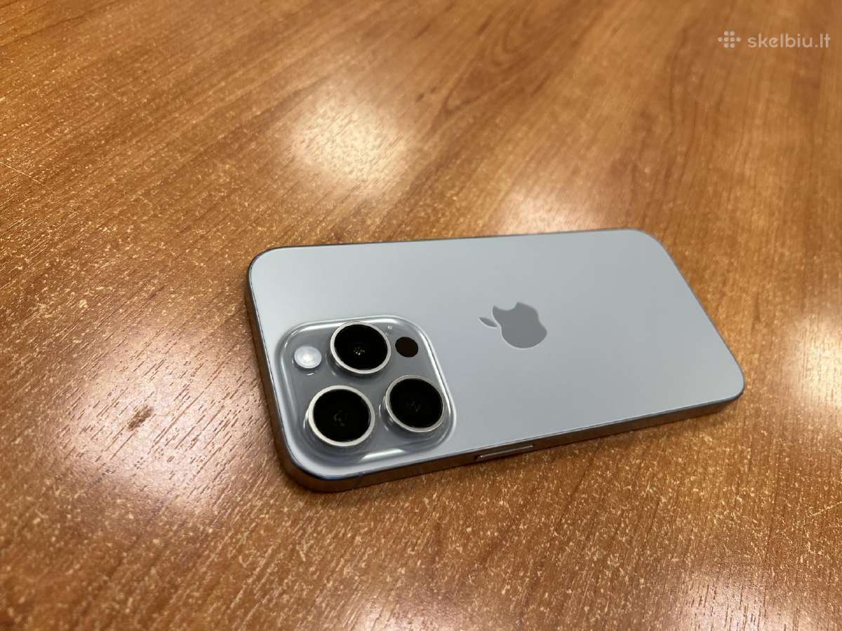 Apple iPhone 15 Pro 128 GB (naudotas) - nuotraukos Nr. 11