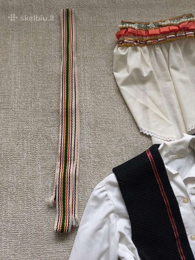 Lietuviškų tautinių rūbų komplektas (6 dalių) - nuotraukos Nr. 4
