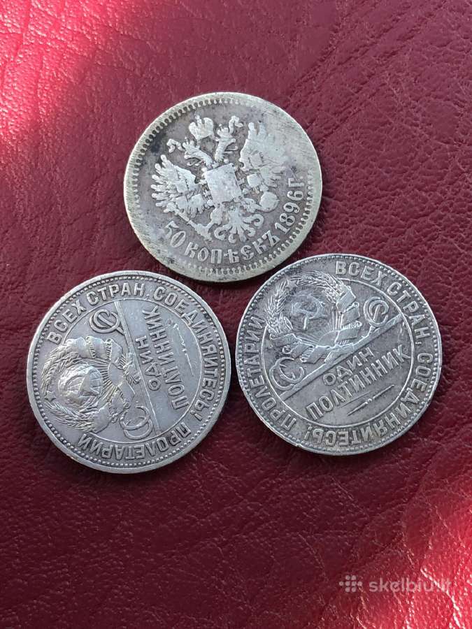 Sidabrinės monetos - nuotraukos Nr. 9