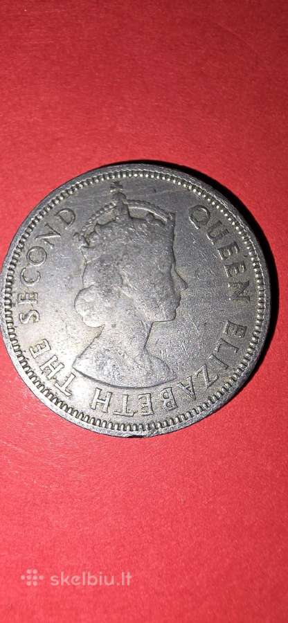 Malaja ir Borneo 20 centų 1954 - nuotraukos Nr. 2