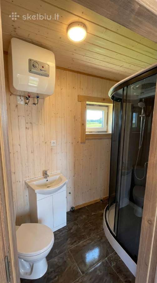 Medinis Sodo Namelis 22 m² + 15,6 m² dengta terasa - nuotraukos Nr. 5