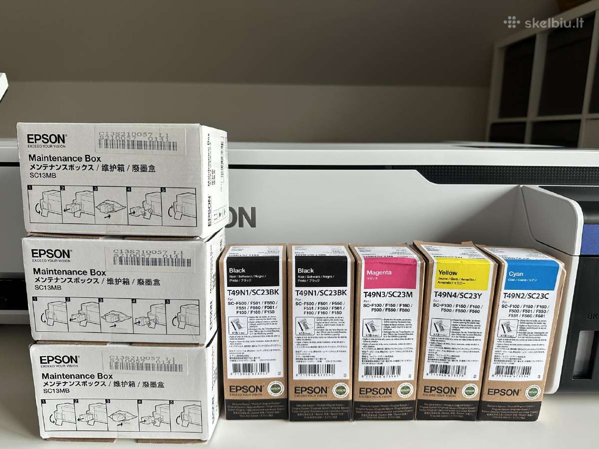 Epson Sc-f500 sublimacinis spausdintuvas - nuotraukos Nr. 5