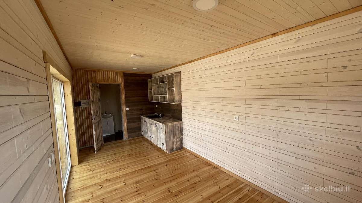 Medinis Sodo Namelis 22 m² + 15,6 m² dengta terasa - nuotraukos Nr. 6