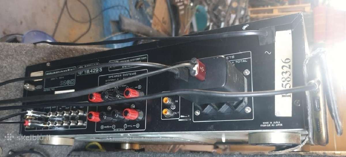 Yamaha Ax-596 , Marantz Pm63 , Technics G91 - nuotraukos Nr. 4