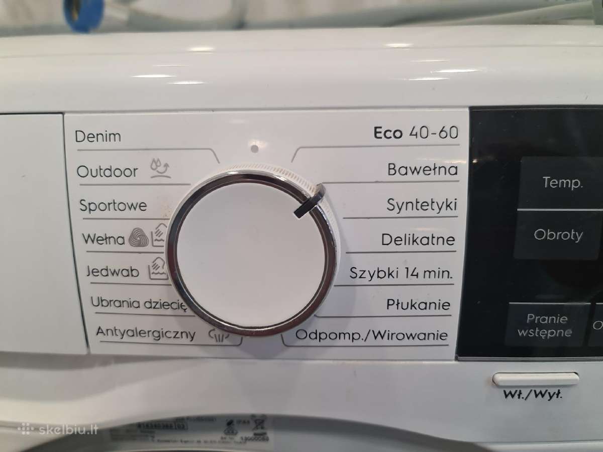Skalbimo mašina Electrolux - nuotraukos Nr. 5