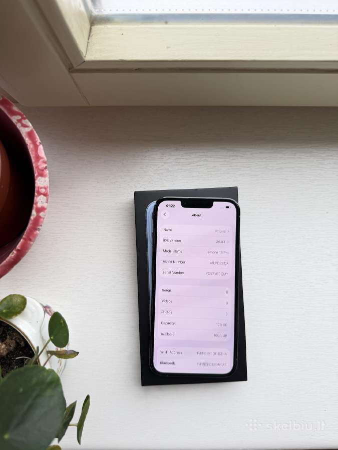 Apple iPhone 13 pro Kaip naujas - nuotraukos Nr. 12