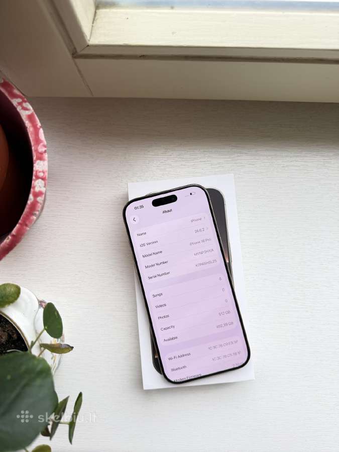 Apple iPhone 16 pro 512gb - nuotraukos Nr. 11