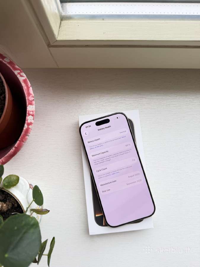Apple iPhone 16 pro 512gb - nuotraukos Nr. 12