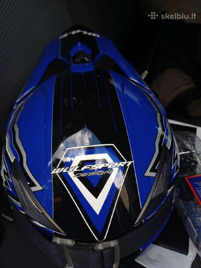 Parduodamas Keturačio Enduro Supermoto šalmas - nuotraukos Nr. 4