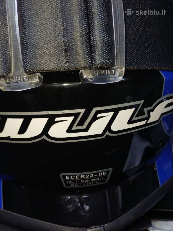 Parduodamas Keturačio Enduro Supermoto šalmas - nuotraukos Nr. 6