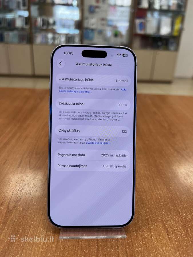 Apple iPhone 17 256 GB (Naudotas) - nuotraukos Nr. 2