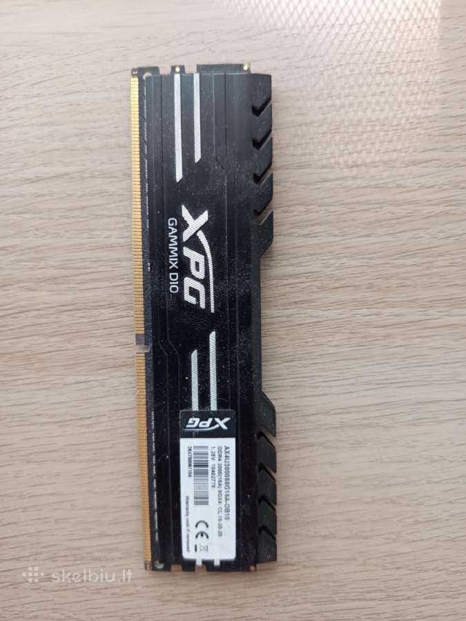 Parduodu 8 GB rama - nuotraukos Nr. 2