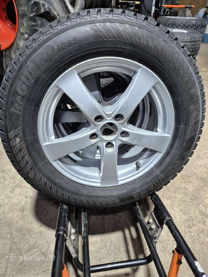Ford kuga r16 diskai su zieminem padangom - nuotraukos Nr. 7