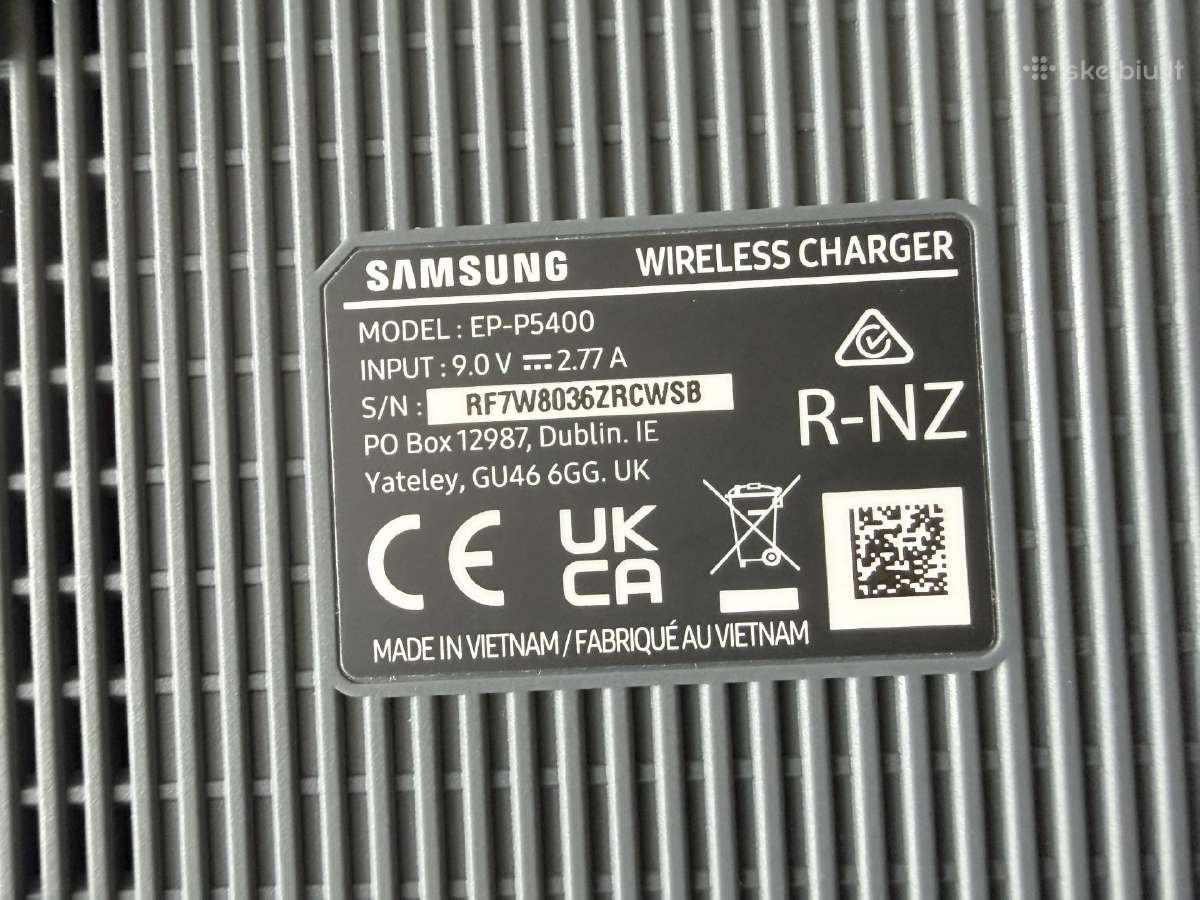 Samsung Wireless Charger Duo Ep-p5400 15w - nuotraukos Nr. 3