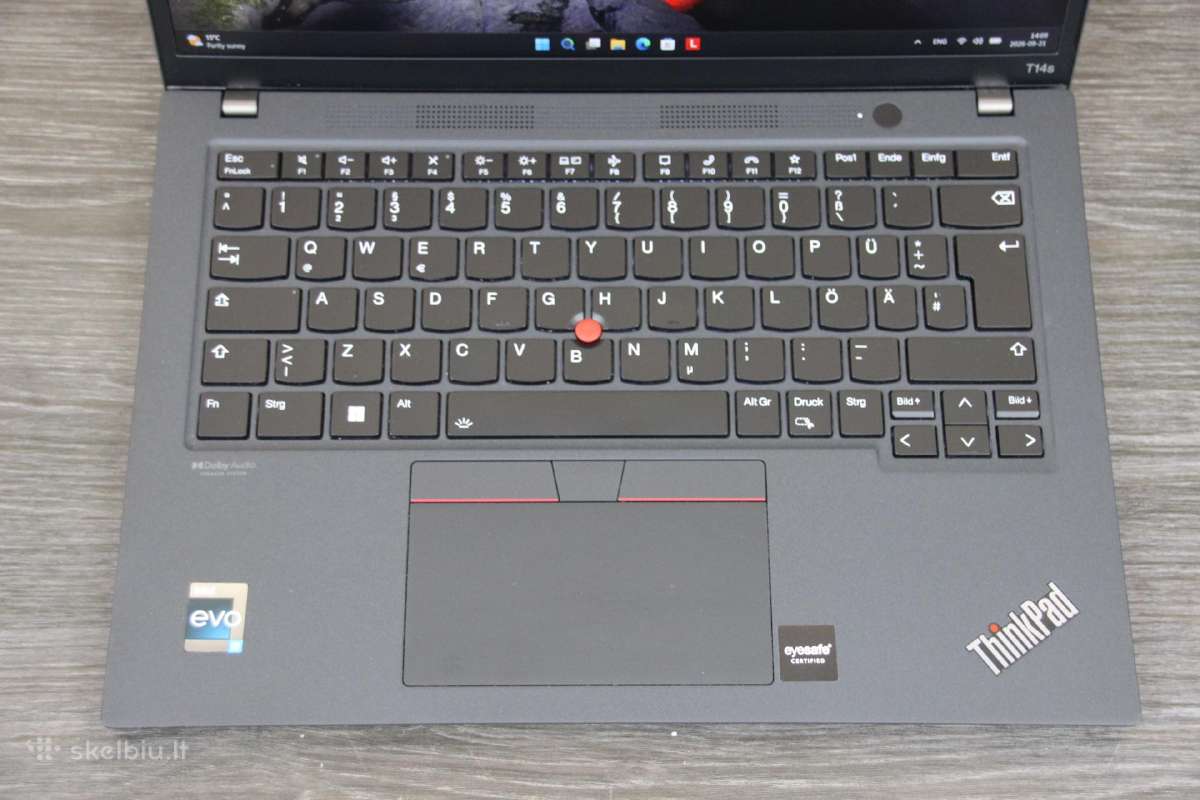 Lenovo T14s Gen3 i7 512ssd A grade 4G modemas - nuotraukos Nr. 2