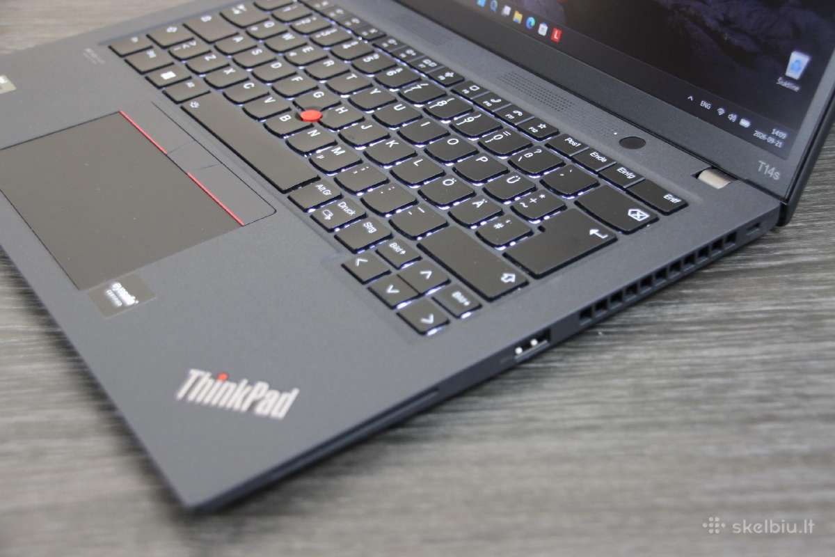 Lenovo T14s Gen3 i7 512ssd A grade 4G modemas - nuotraukos Nr. 4