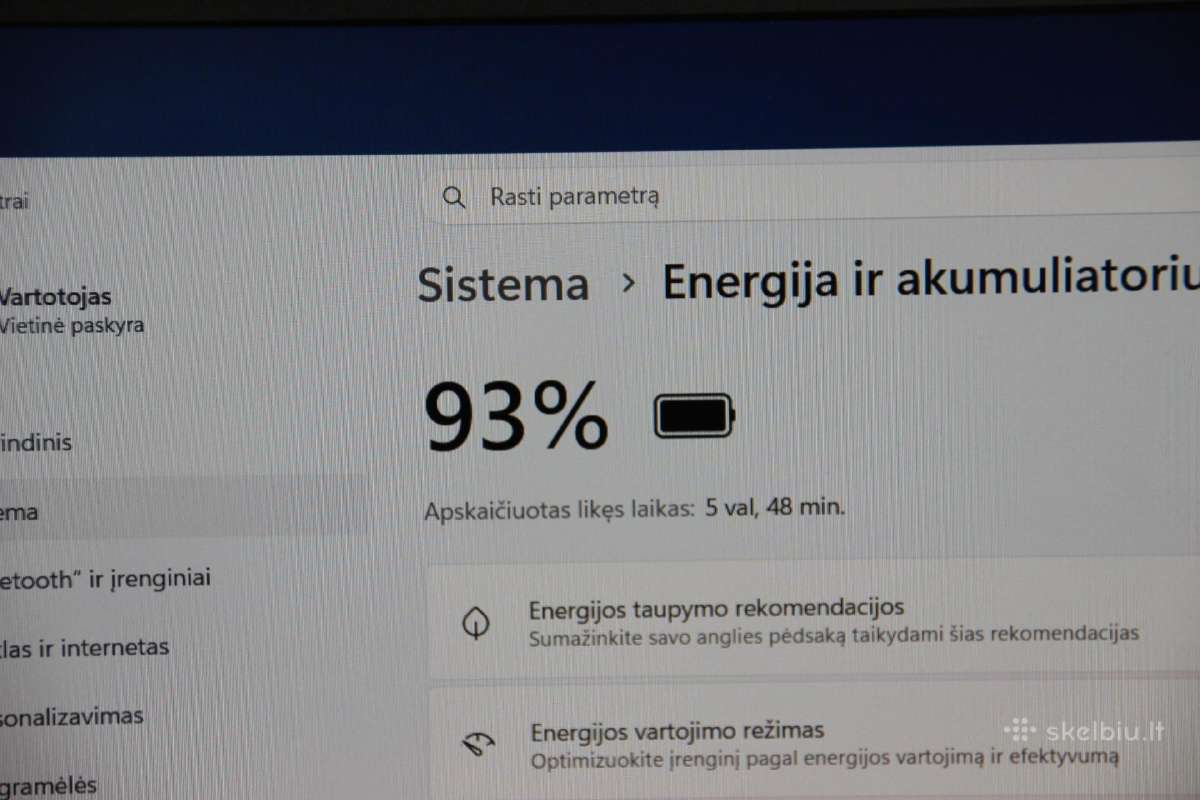 Lenovo T14s Gen3 i7 512ssd A grade 4G modemas - nuotraukos Nr. 10