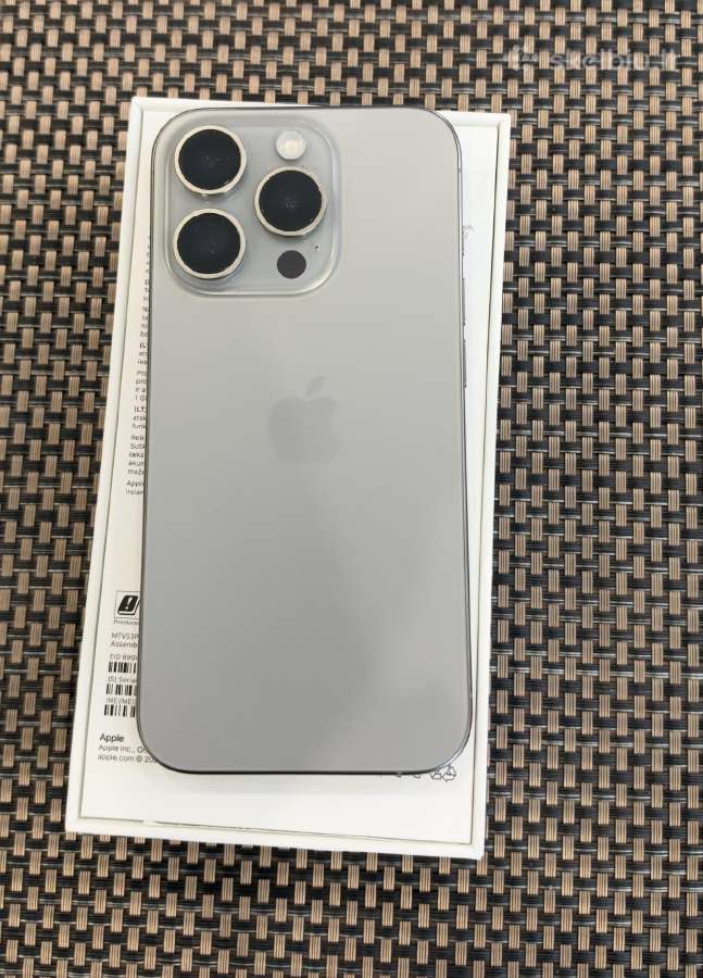 Naudotas Apple iPhone 15pro 256gb - nuotraukos Nr. 2