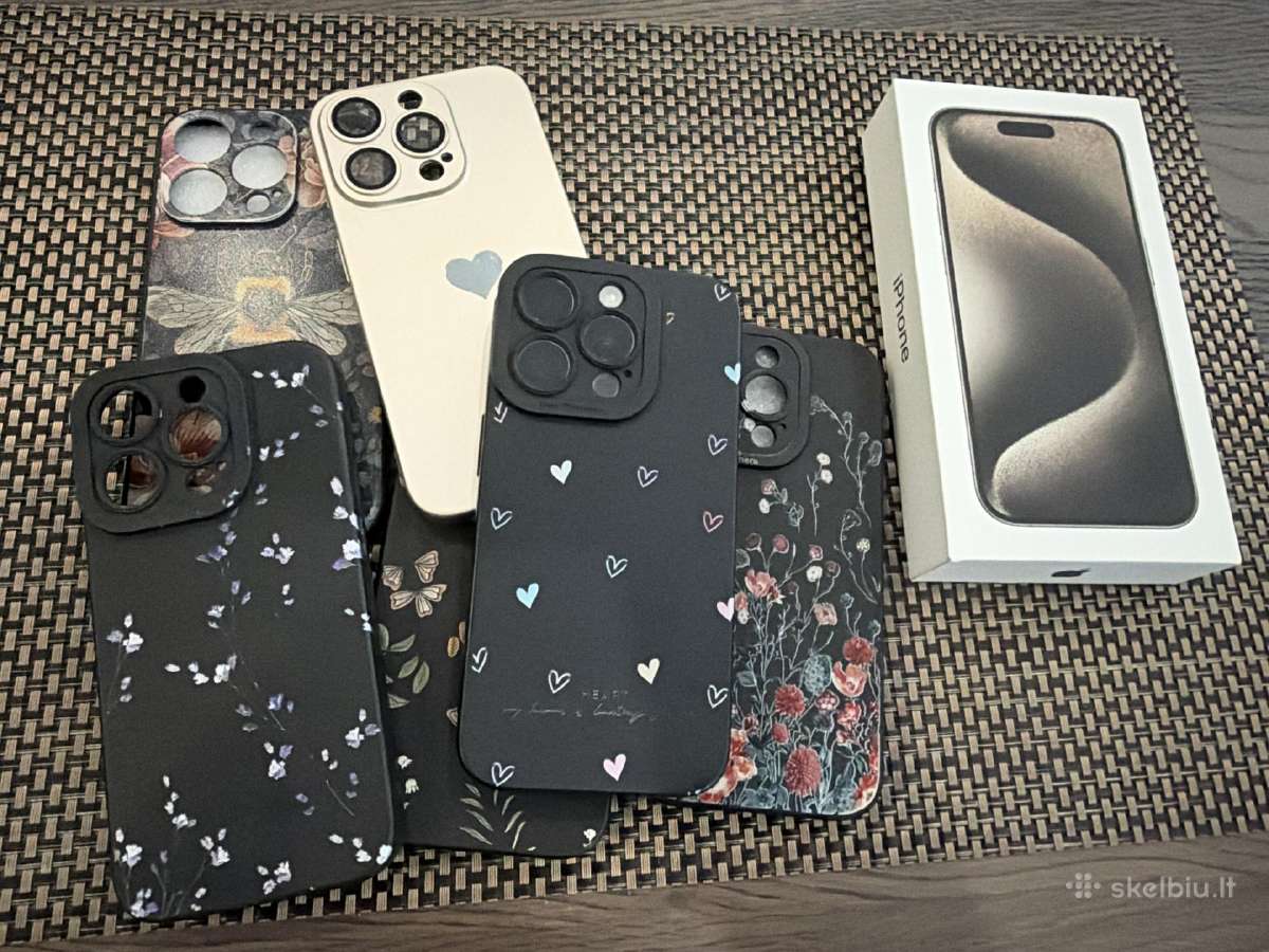 Naudotas Apple iPhone 15pro 256gb - nuotraukos Nr. 5