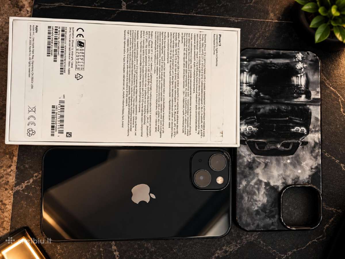 iPhone 13 128gb Midnight - nuotraukos Nr. 3