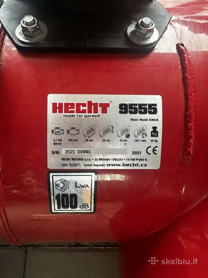 Hecht 9555 sniego pūstuvas, valytuvas - nuotraukos Nr. 6