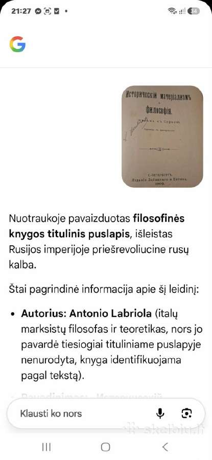 Istorinis materializmas ir filosofija - nuotraukos Nr. 4