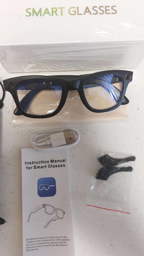 Nauji išmanieji akiniai Smart Glasses W610 - nuotraukos Nr. 2