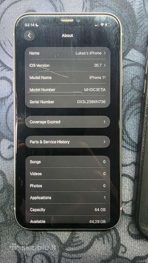 Apple iPhone 11 64gb 77% - nuotraukos Nr. 5