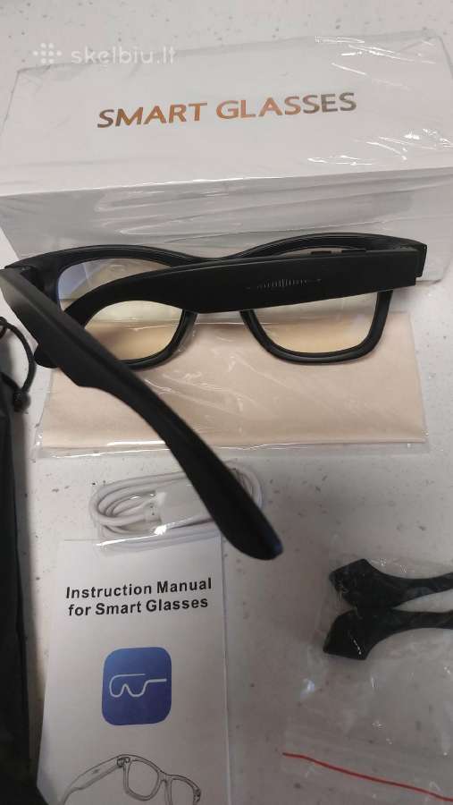 Nauji išmanieji akiniai Smart Glasses W610 - nuotraukos Nr. 4