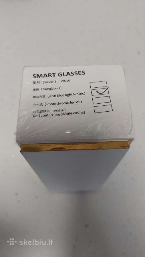 Nauji išmanieji akiniai Smart Glasses W610 - nuotraukos Nr. 5