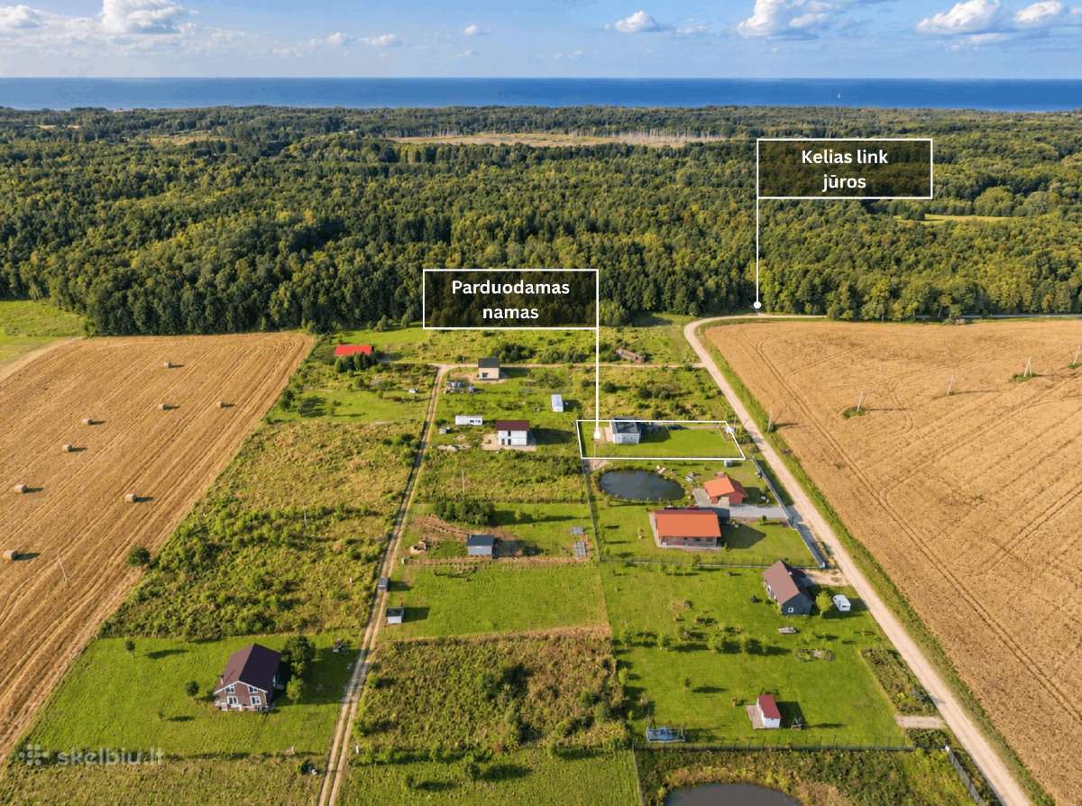 Namas prie jūros ir miško – gyvenimui ir poilsiui - nuotraukos Nr. 5