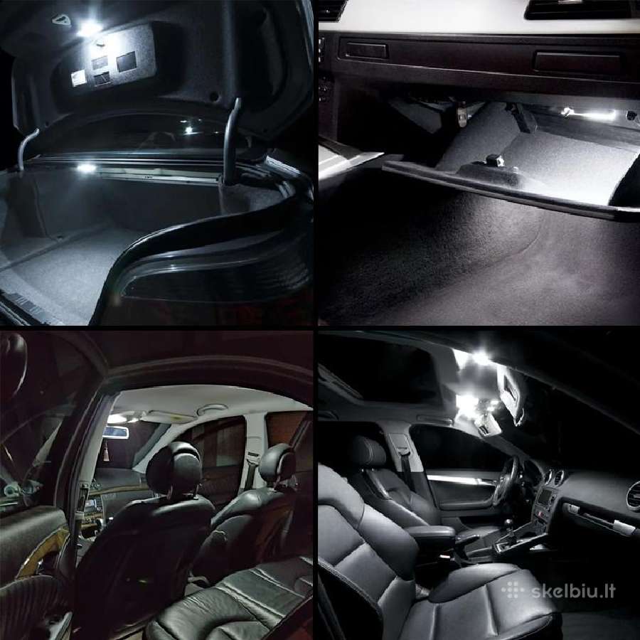 LED salono apšvietimo komplektai Bmw Audi Mercedes - nuotraukos Nr. 5