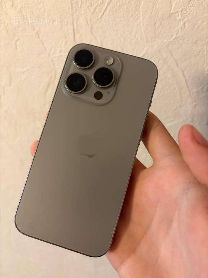 iPhone 15 pro - nuotraukos Nr. 3