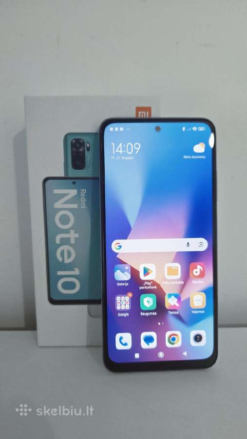 Xiaomi Redmi Note 10 6gb 128gb - nuotraukos Nr. 4