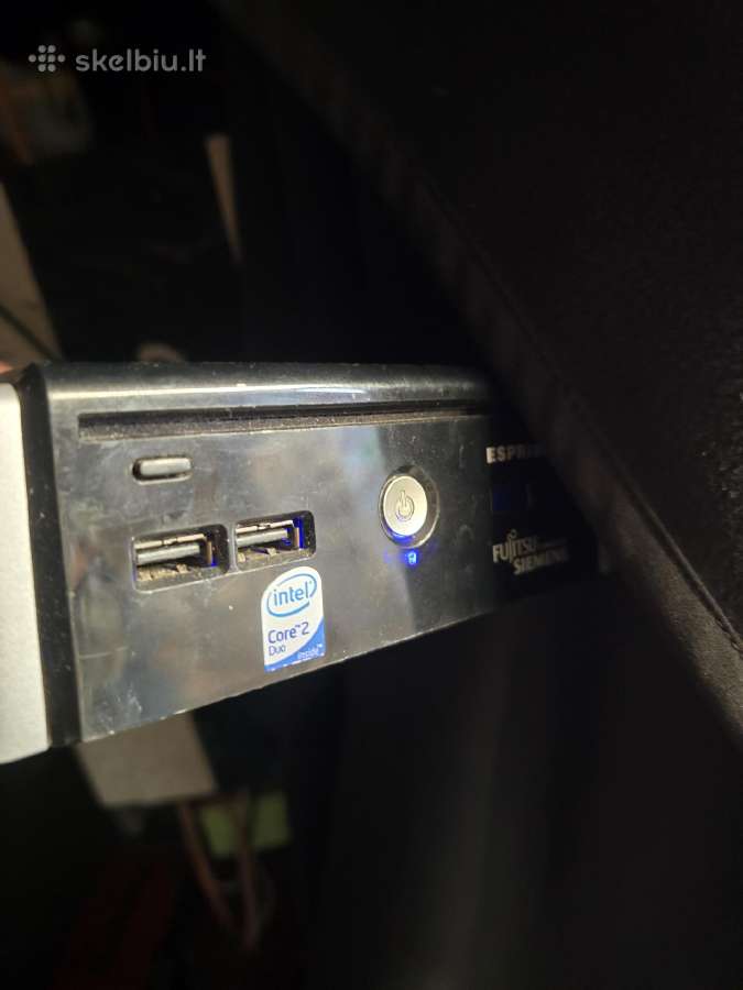 Fujitsu Siemens Esprimo mini desktop kompiuteris - nuotraukos Nr. 2